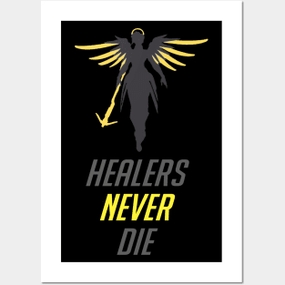 Overwatch | Healers Never Die Posters and Art